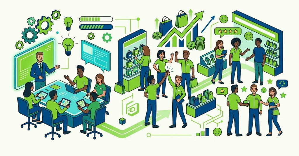 Three pillars of effective retail employee training