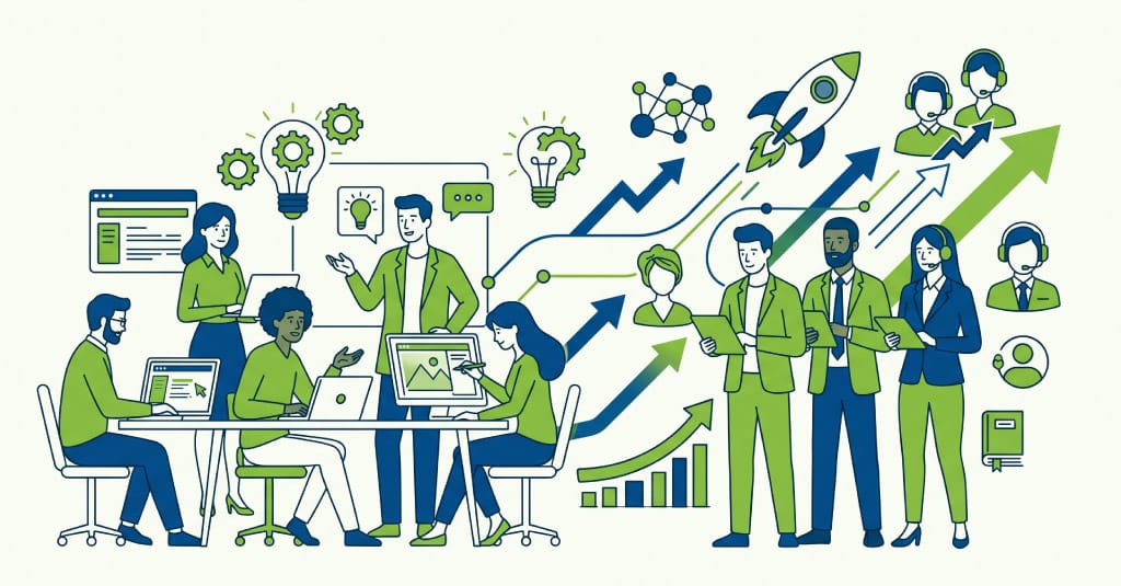 Distributed L&D team scaling quickly through staff augmentation with instructional designers and eLearning developers